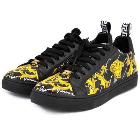 sneaker vitello versace|versace vitello sneakers.